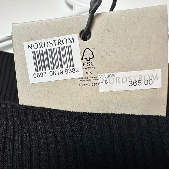 NWT ALL SAINTS BLACK KNIT SQUARE NECK SWEATER TOP - Picture 3 of 5